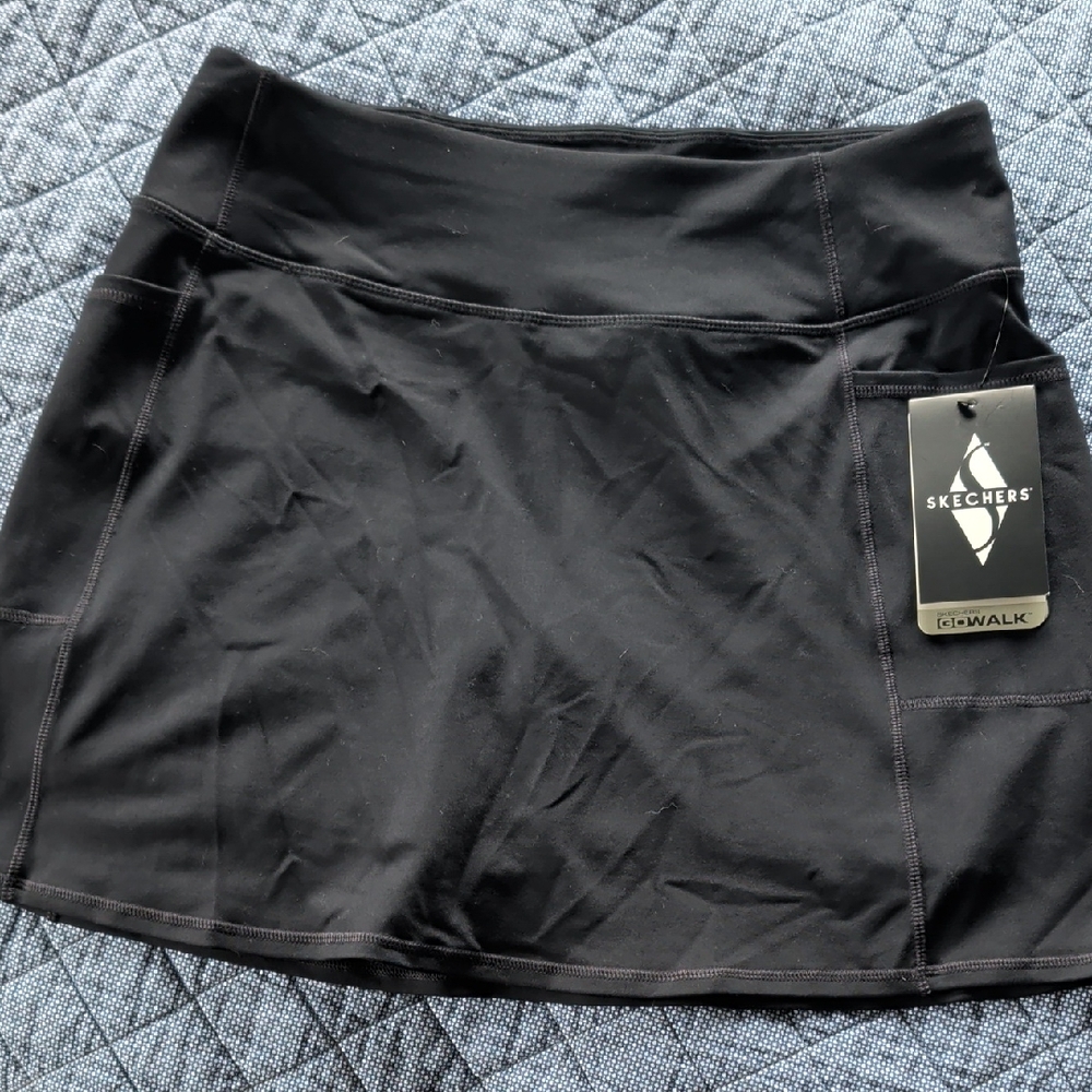 Skechers Black Go Walk Skort